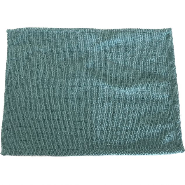 UNC placemat recycled canal blue
